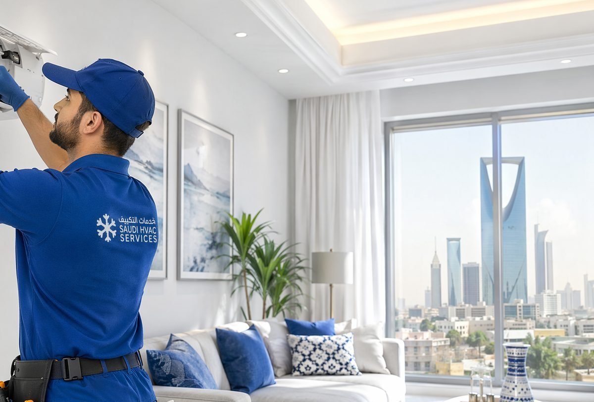 تنظيف المكيفات بالرياض - لمسة خبير لخدمات التكييف